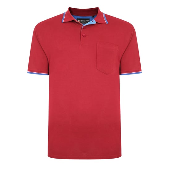 Kam Mens Plus Size Polo Shirt Big and Tall T-shirt