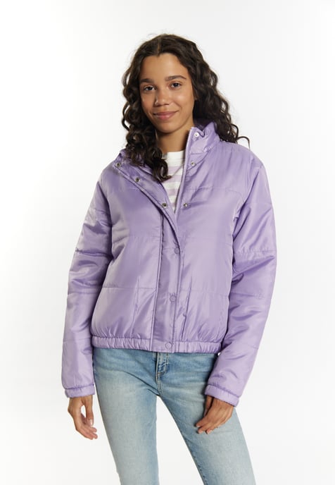 Mymo Licht gewatteerd blousonjack Dames lavendel - Image 3