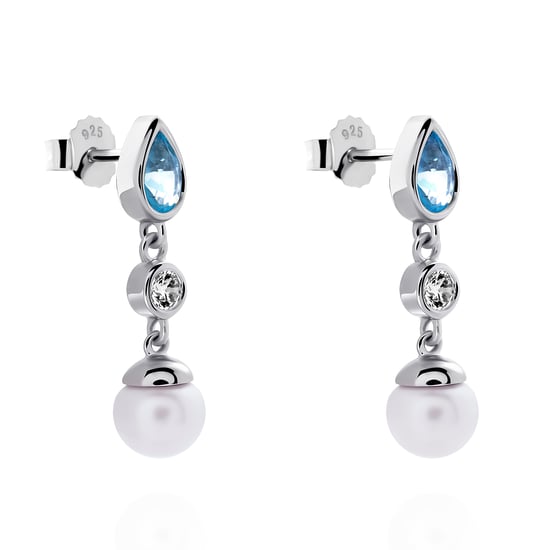 Orphelia 'Lylou' Dames 925 Sterling Zilveren Oorringen - Zilver ZO-7498 - Image 4