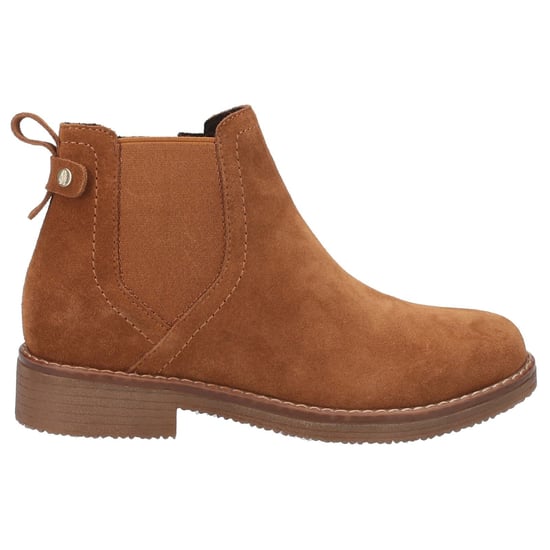Hush Puppies Maddy Breed Suède Dameslaarzen Tan - Image 4