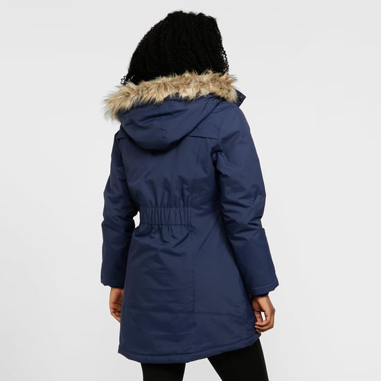 Peter Storm Women's Paloma Waterproof Parka Jacket with Faux Fur Lined Hood, Winter Coat