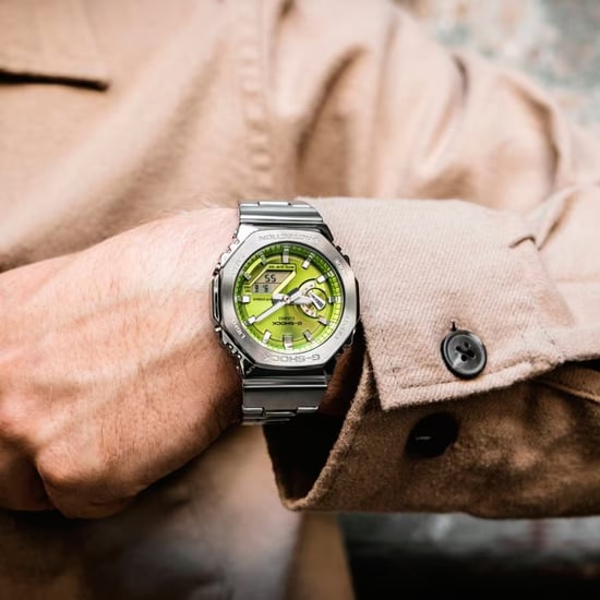 Casio G-shock Heren Silver Watch GM-2110D-3AER - Image 6