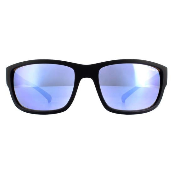 Arnette Sunglasses Bushwick 4256 01/22 Matte Black Dark Grey Mirror Water