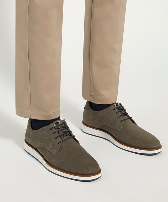 Dune Mens Beko - Perforated Gibson Shoes - Image 3