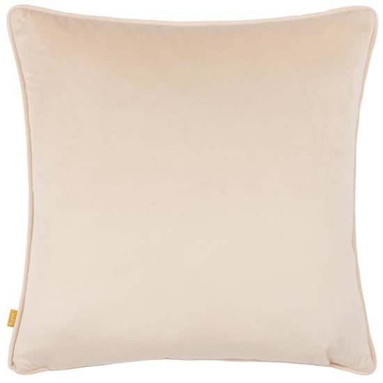 furn. Earthen Velvet Piped Polyester Filled Cushion