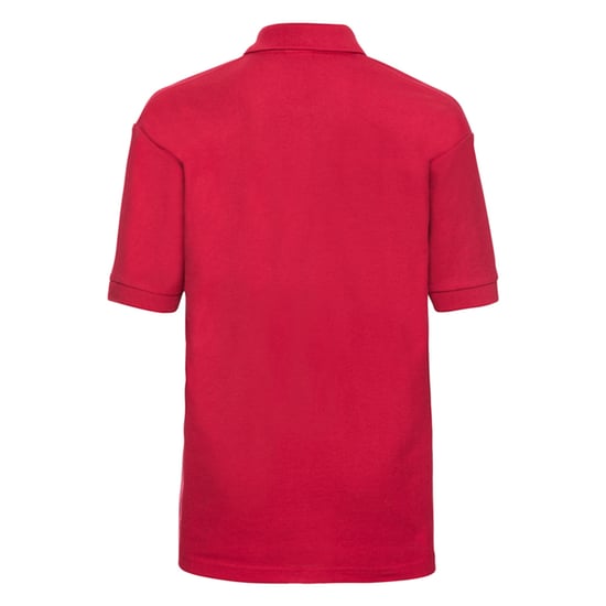 Russell Poloshirt van katoen voor kinderen (Klassiek rood) - Image 2