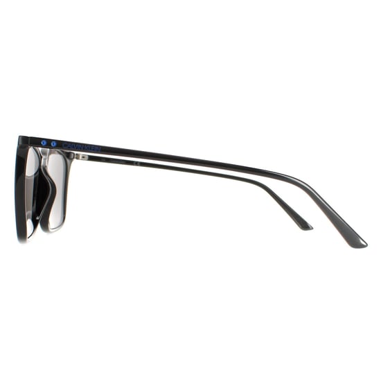 Calvin Klein zonnebril CK18534S 001 Zwarte vaste rook - Image 3