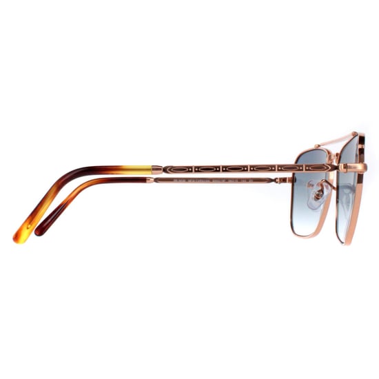 Ray-Ban Square Unisex Rose Gold Blue Gradient RB3636 New Caravan