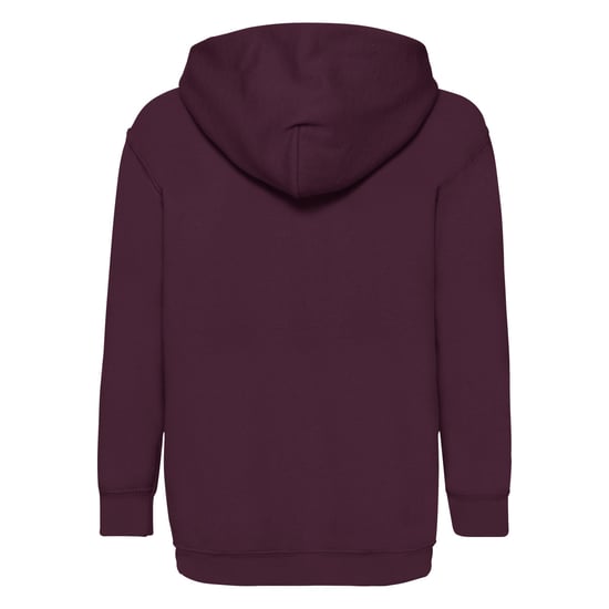 Fruit of the Loom Kinderen/Kinderen Classic Hooded Sweatshirt (Bourgondië) - Image 2