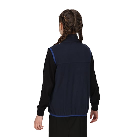 Regatta Childrens/Kids Microfleece Body Warmer (Navy)