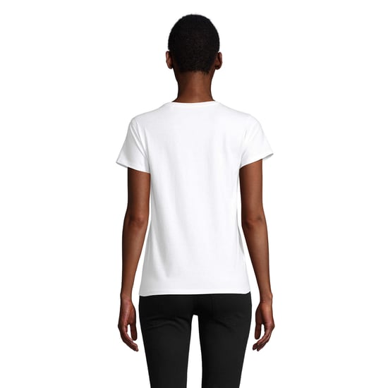 SOLS Dames/Dames Pioneer T-Shirt (Wit) - Image 2