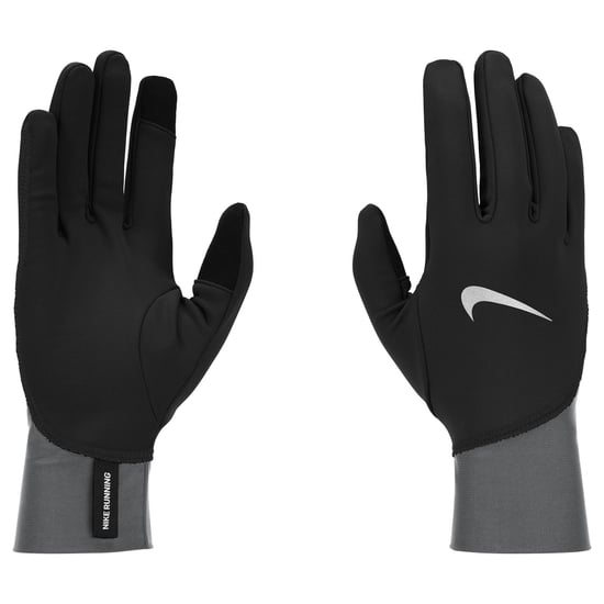 Nike Heren 2024 Pacer Midweight Hardloop Handschoenen (Zwart) - Image 1