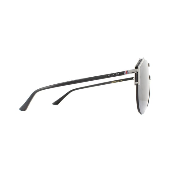 Gucci Zonnebril GG0584S 001 Ruthenium En Zwart Grijs - Image 4