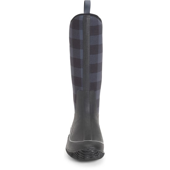 Muck Boots Hale Rubberen Zwart/Grijze Geruite Regenlaarzen - Image 3