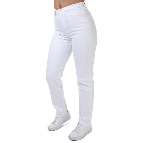 Dames Tommy Hilfiger Classic Straight Jeans in Wit - Image 1