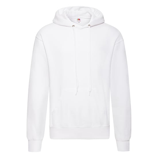 Fruit Of The Loom Heren Sweatshirt Met Capuchon / Hoodie (Wit) - Image 1