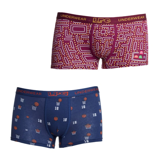 LPG1006 boy's breathable fabric boxer shorts with anatomical front