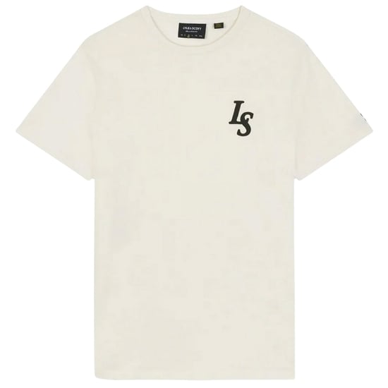 Lyle & Scott Club embleem krijt T-shirt - Image 1