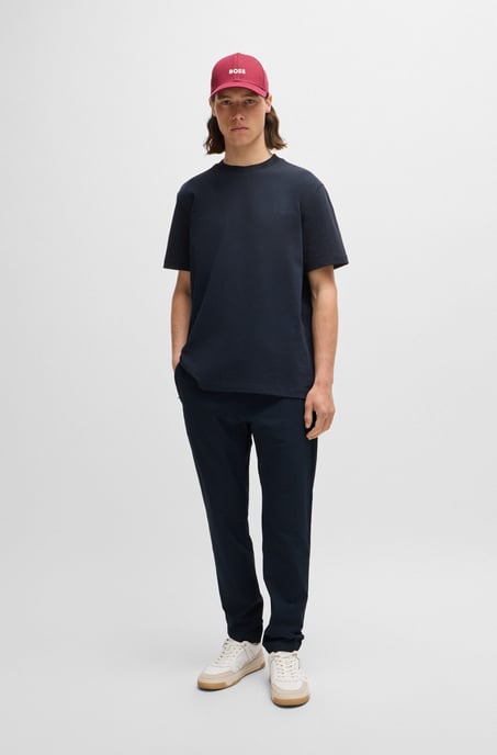 Herenbroeken Boss Tapered-Fit in donkerblauw - Image 3