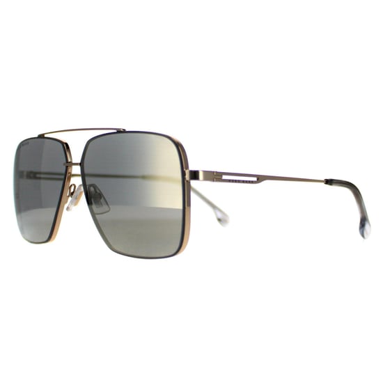 Hugo Boss Aviator Mens Gold Grey Ivory Mirror BOSS 1325/S