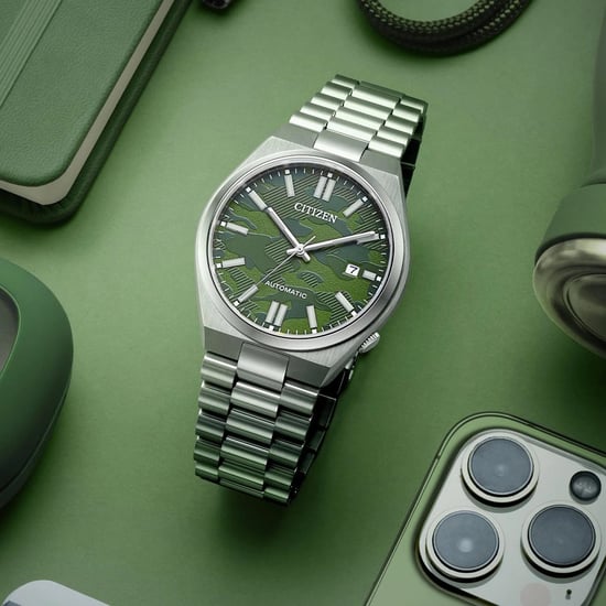 Citizen Tsuyosa Heren Zilveren Horloge NJ0159-86X - Image 5