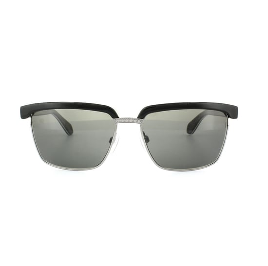 Roberto Cavalli Sunglasses 836S 02V Matt Black Grey Blue