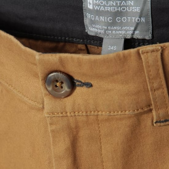 Mountain Warehouse Heren Woods Organic Cotton Chino (Tan) - Image 6