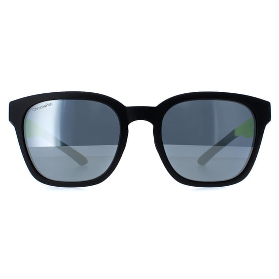 Smith Square Mens Matte Black Yellow Chromapop Silver Mirror Founder Slim