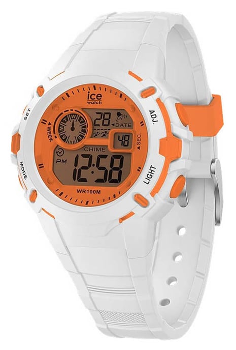 Ice Watch Ice Digit Explorer - Wit Oranje Dameshorloge 024002 - Image 1