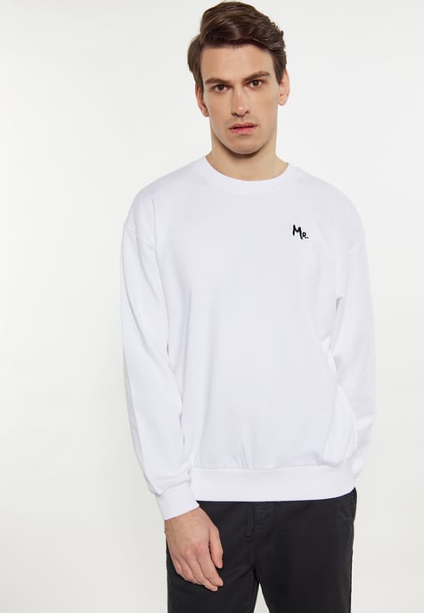 Mo Sweatshirt Heren wit - Image 3