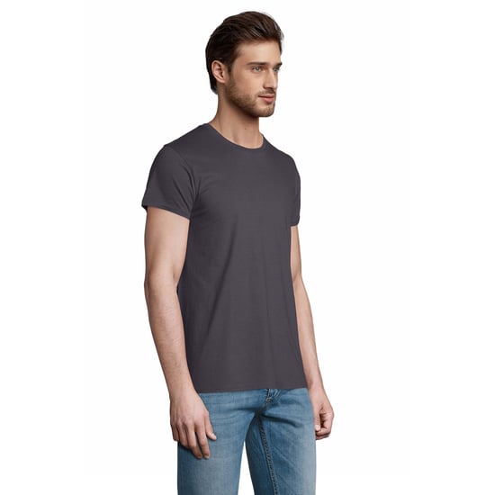 SOLS Heren Pioneer Biologisch Katoenen T-Shirt (Muis Grijs Effen) - Image 3