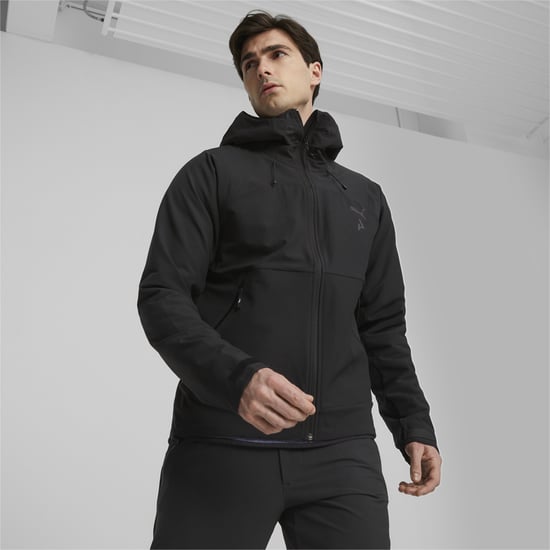 PUMA Mens SEASONS Softshell Running Jacket - Image 1