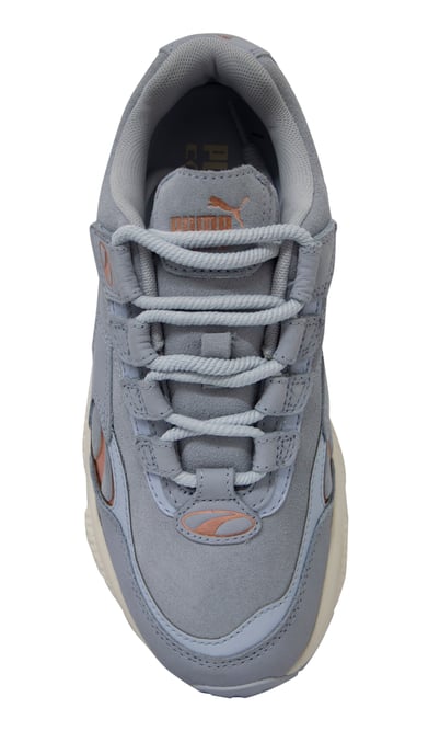 Puma Cell Venom Patent Blue Low Lace Up Womens Trainers 369654 04