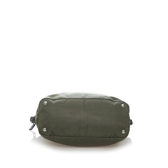 Vintage Prada Tessuto Satchel Green