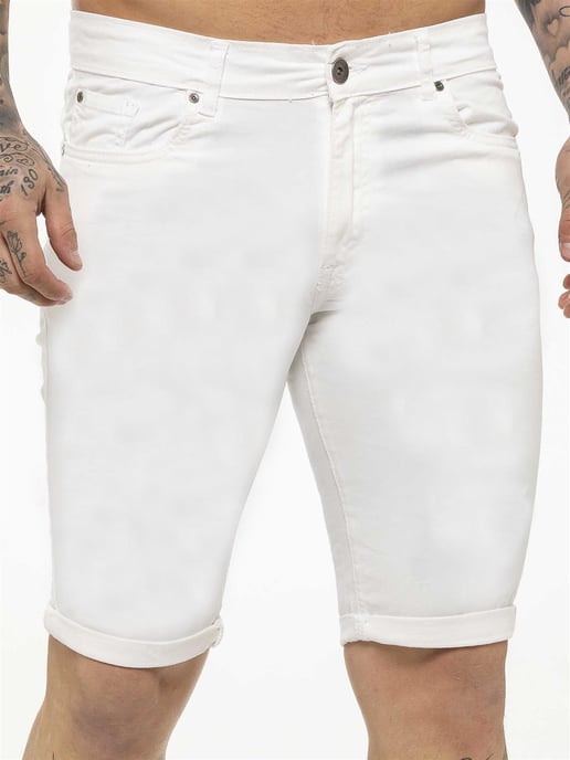 Kruze By Enzo | Mens Skinny Fit Denim Shorts