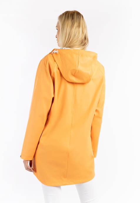 Schmuddelwedda Oversized mackintosh bridgeport Dames Pasteloranje-280 - Image 5