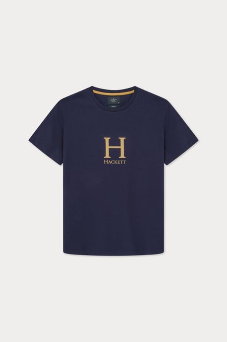 Heritage H Logo Short Sleeve T-shirt Navy