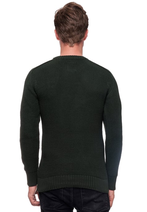 Rusty Neal Trui Casual Fit Trui Groen - Image 5