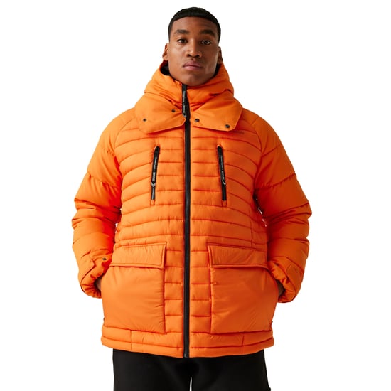 Regatta Mens Christian Lacroix Congenies Short Padded Jacket (Carrot)