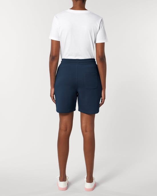 Vayu Unisex Jogger Shorts in Navy