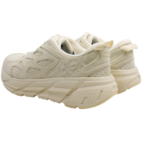 Hoka One Clifton L Unisex Beige Sneakers - Image 4