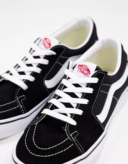 Vans Dames Sk8-Low Sneakers In Zwart - Image 2