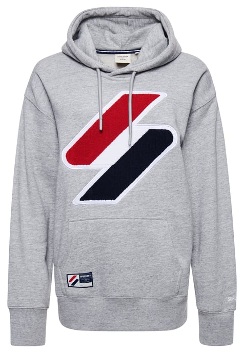 Superdry Code Logo Chenille Oversized Hoodie - Image 6