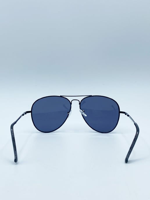 SVNX Black Aviator with Black Lenses