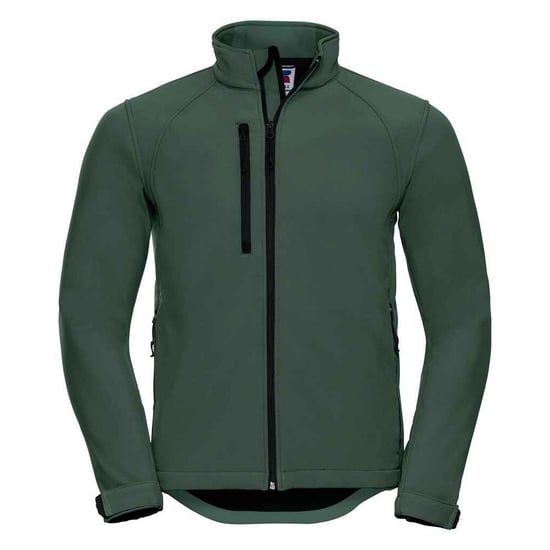 Russell Effen Soft Shell Jas Heren (Fles) - Image 1