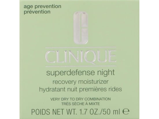 Clinique Superdefense Night Recovery Moisturizer 50ml. - Image 2