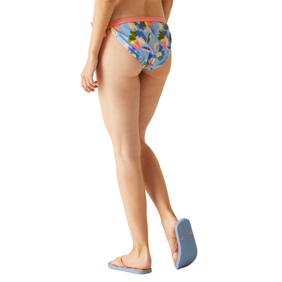 Regatta Womens/Ladies Flavia Abstract Floral String Bikini Bottoms (Blue/Green/Pink)