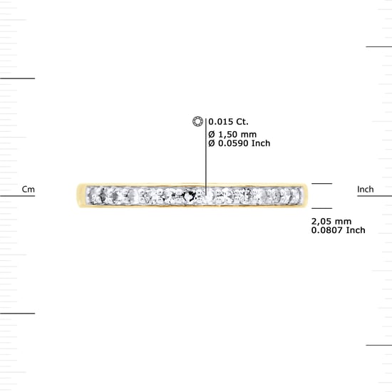 DIADEMA - Ring - Prestige Jewelery - Diamonds - Yellow Gold