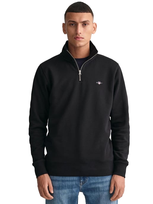 Gant heren Shield Sweatshirt met halve rits - Image 1