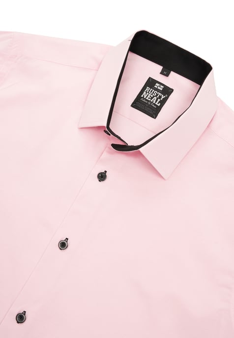 Rusty Neal Overhemden Overhemd Slim Fit Roze - Image 3